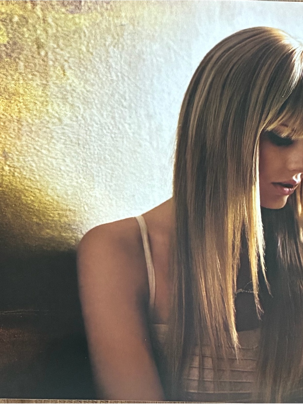 Taylor Swift Wall Art Print - Blonde and Gold Tones
